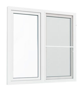Окно ПВХ 1450 x 1415 двухкамерное - EXPROF Practica
 Кубинка