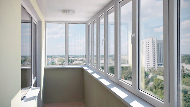 Пластиковые окна на балконы и лоджии с установкой Кубинка