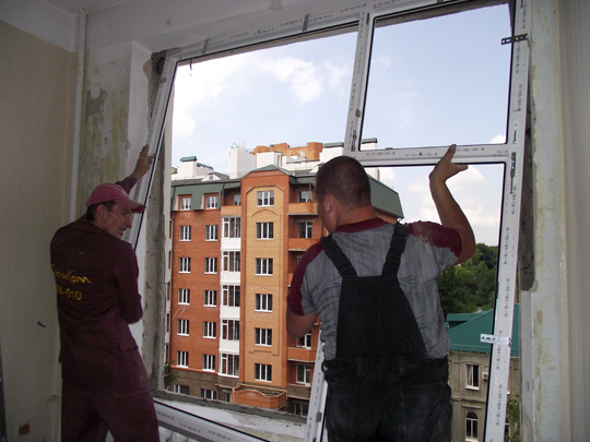 профессиональная установка пластиковых окон в доме Кубинка