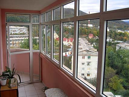 балконное пластиковое окно Кубинка