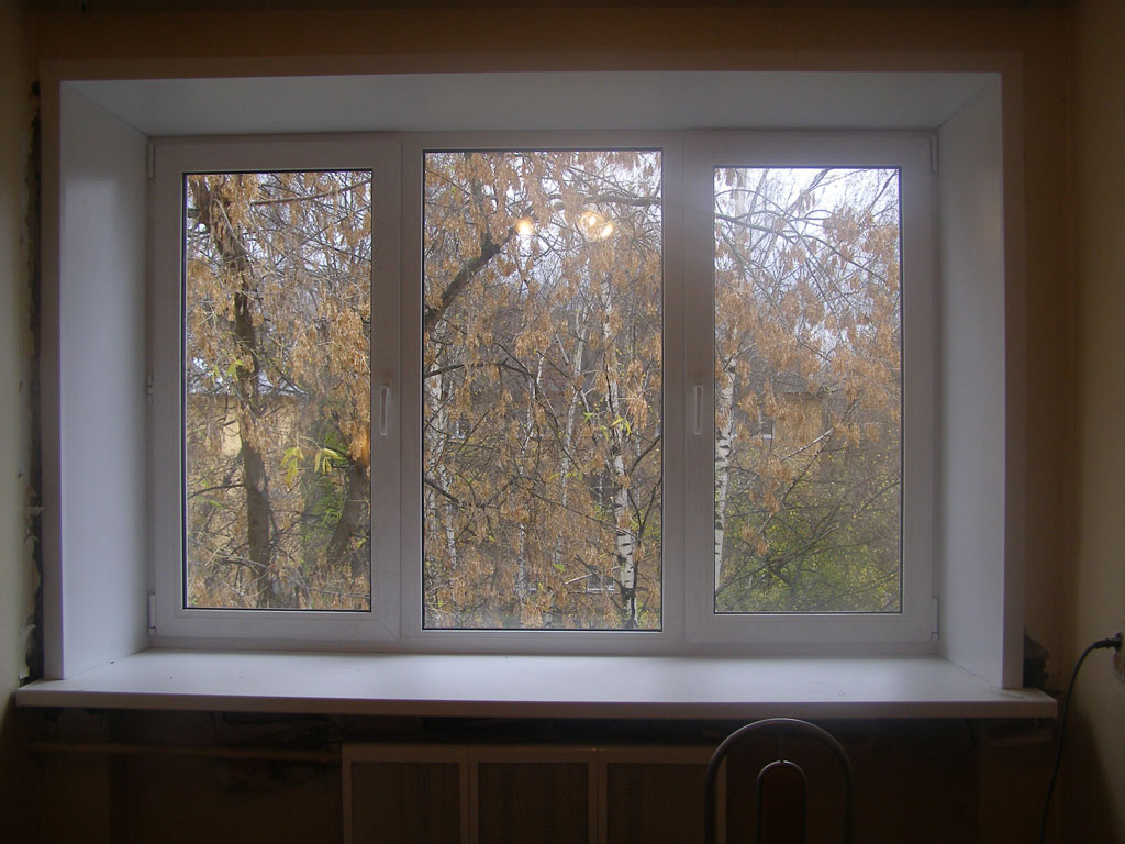 Готовые пластиковые окна для дачи и дома Кубинка